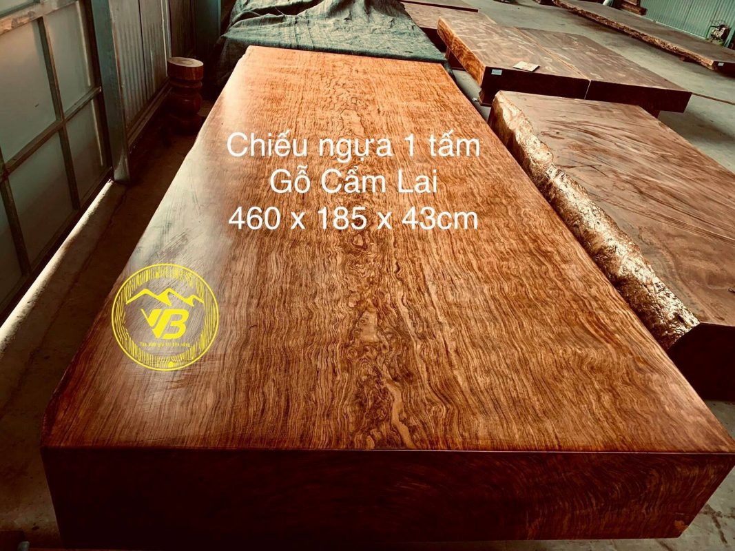 Chiếu ngựa 1 tấm gỗ cẩm Keva siêu khủng CN03 1