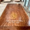 Chiếu phản gỗ 1 tấm gỗ Cẩm hồng vân chun CN06 1