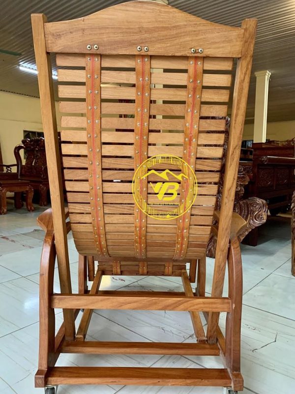 Ghế lười gỗ Gõ Đỏ 3 dây SPK02 3