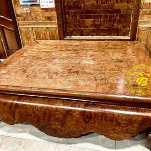 Sập gỗ trơn chân quỳ 1 lá liền SG01 1