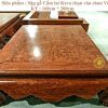 Sập trơn chân quỳ mặt 1 lá liền gỗ Cẩm lai SG02 1