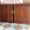 Tủ quần áo 4 cánh gỗ Cẩm lai GTB01 1