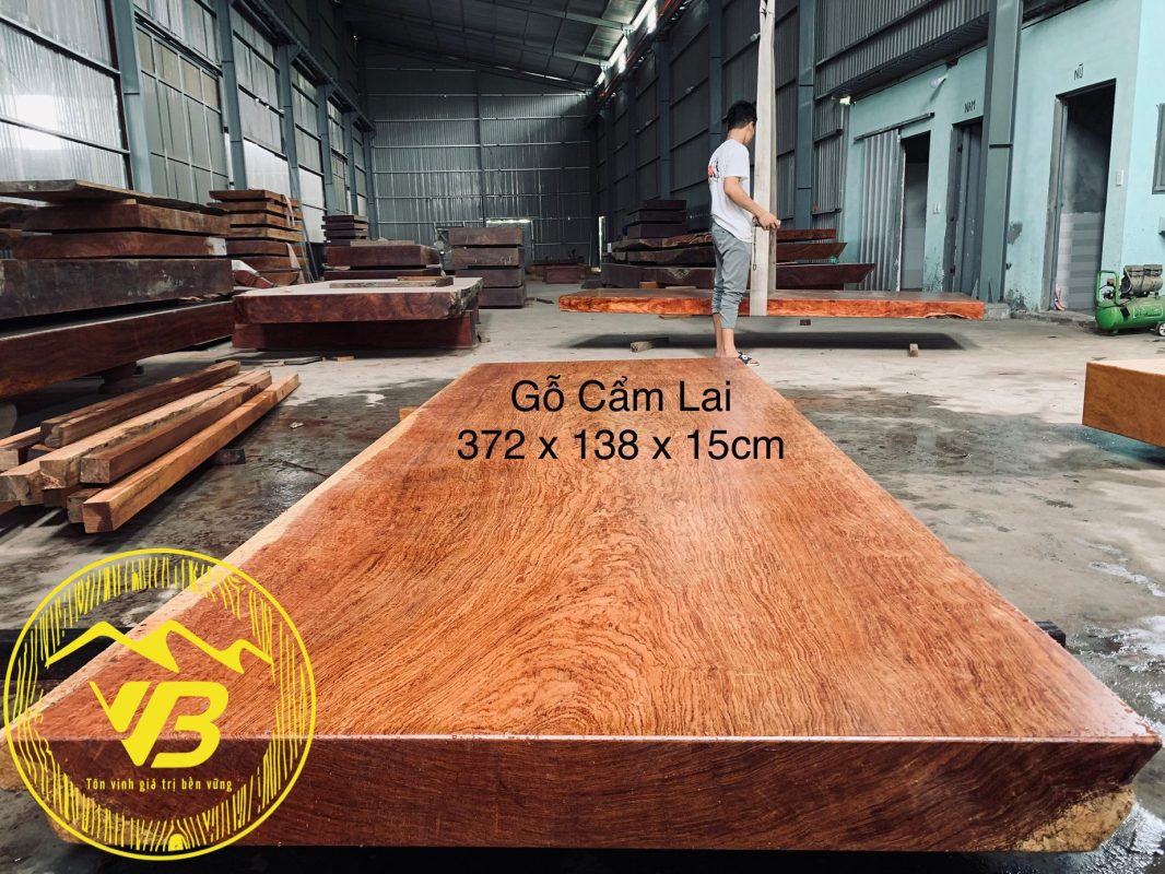 Mặt bàn nguyên khối gỗ Cẩm Lai BGNK04 1