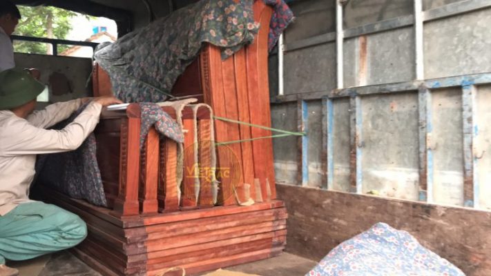 Chuyển 5 chiếu giường 1 tủ 4 cách gỗ Cẩm khách Bắc Ninh 1
