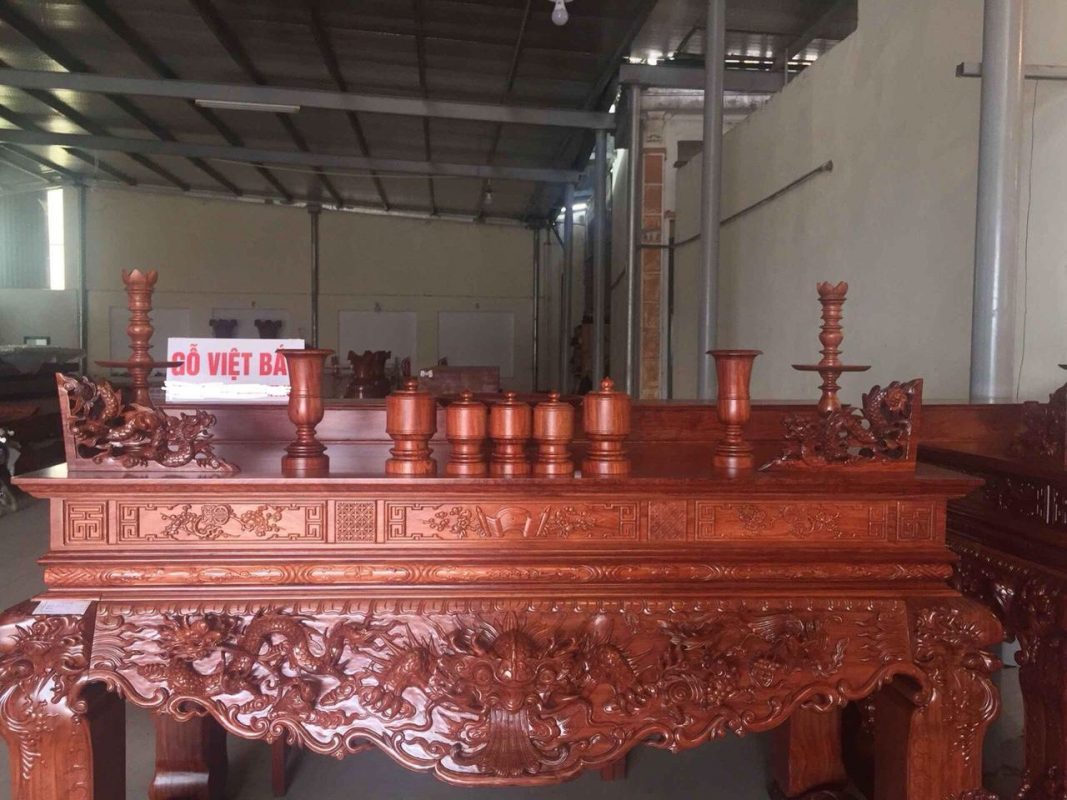 Cửa hàng mua bán sập thờ gỗ chất lượng tại Vĩnh Phúc 1