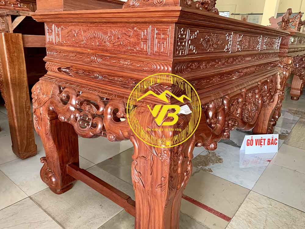 Sập Thờ Ngũ Phúc Gỗ Cẩm Lai ST203 2