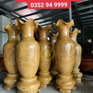 Lục bình nguyên khối vân tự nhiên KLB102 1