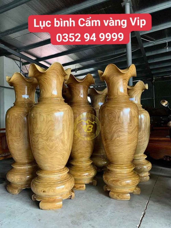 Lục bình nguyên khối vân tự nhiên KLB102 1