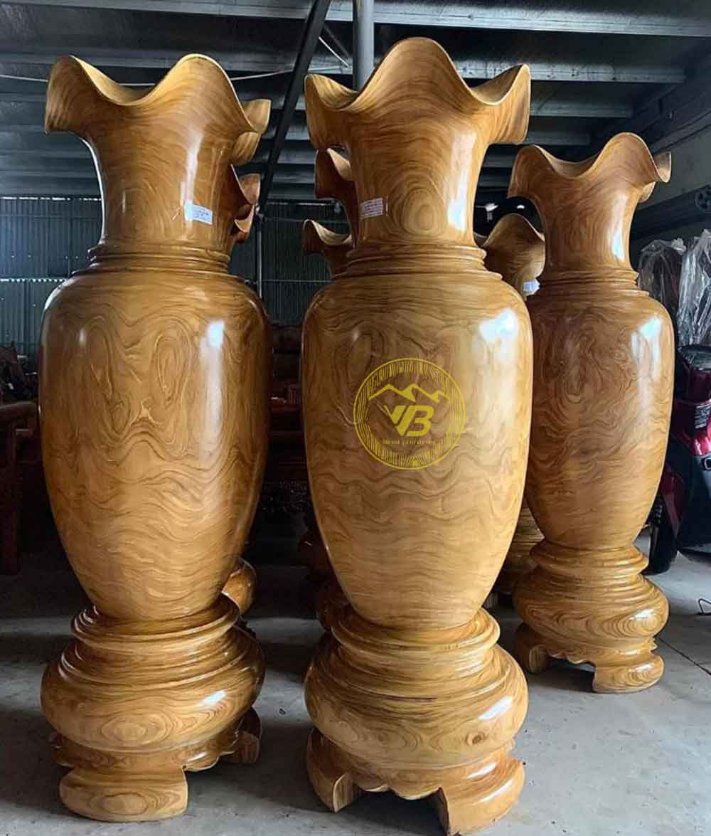 Lục bình nguyên khối vân tự nhiên KLB102 3