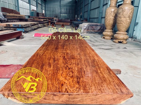 Mặt Bàn Ăn Nguyên Khối Vân Chun Siêu VIP BGNK05 1
