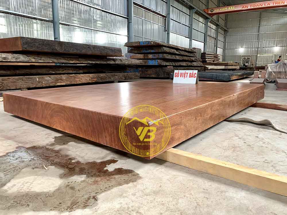 Sập Chiếu Phản 1 Tấm Gỗ Cẩm Hồng CN18 3