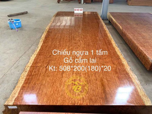 Chiếu ngựa 1 tấm gỗ cẩm lai CN20 1