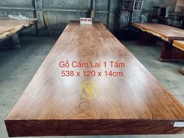 Mặt Bàn nguyên khối gỗ Cẩm Lai BGNK08 1