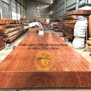 Chiếu ngựa 1 tấm gỗ Hương Ekop CN22 1