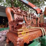 Bộ bàn ghế Nghê bảo đỉnh cột 16 Vip chuyển KH Thổ Tang – Vĩnh Phúc