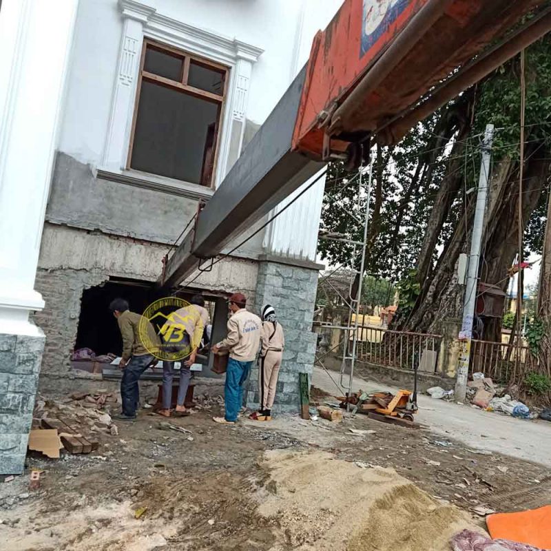 Chuyển xuyên hầm chiếu Cẩm vân chun Khủng dài 5m rộng 2m Mỹ Đức - Hà Nội 1