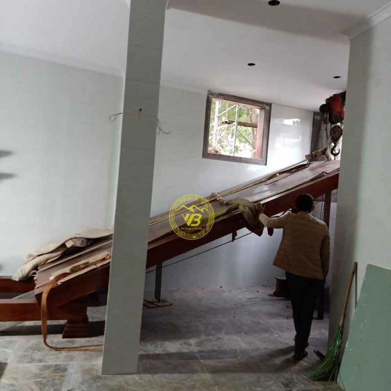 Chuyển xuyên hầm chiếu Cẩm vân chun Khủng dài 5m rộng 2m Mỹ Đức - Hà Nội 3