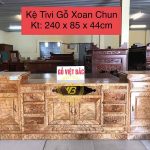Tổng hợp mẫu kệ tivi nguyên khối cao cấp