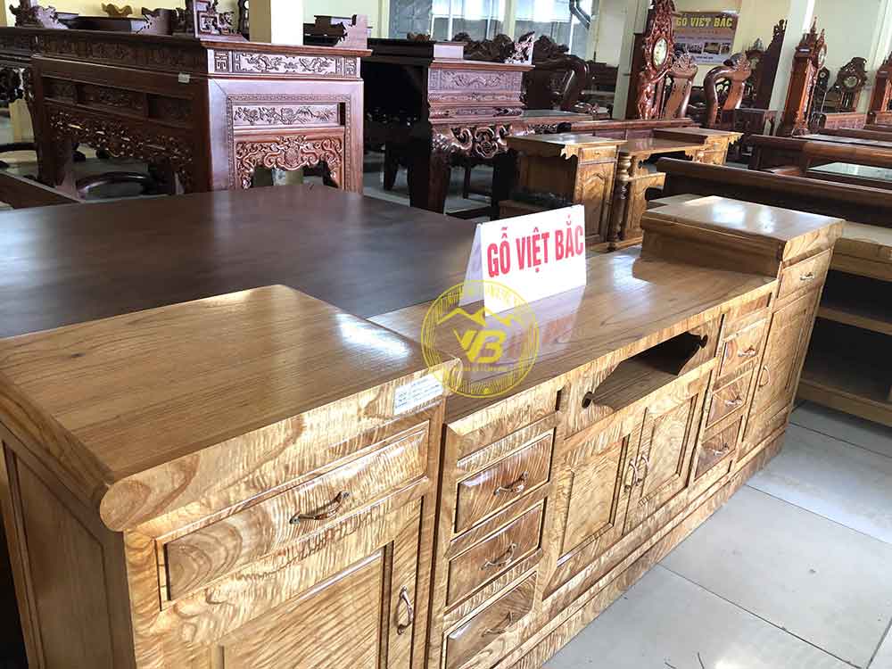 Kệ TiVi Gỗ Xoan Ta BGNK13 3
