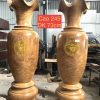 Đôi Lục Bình Khủng Gỗ Cẩm Vàng KLB105 1