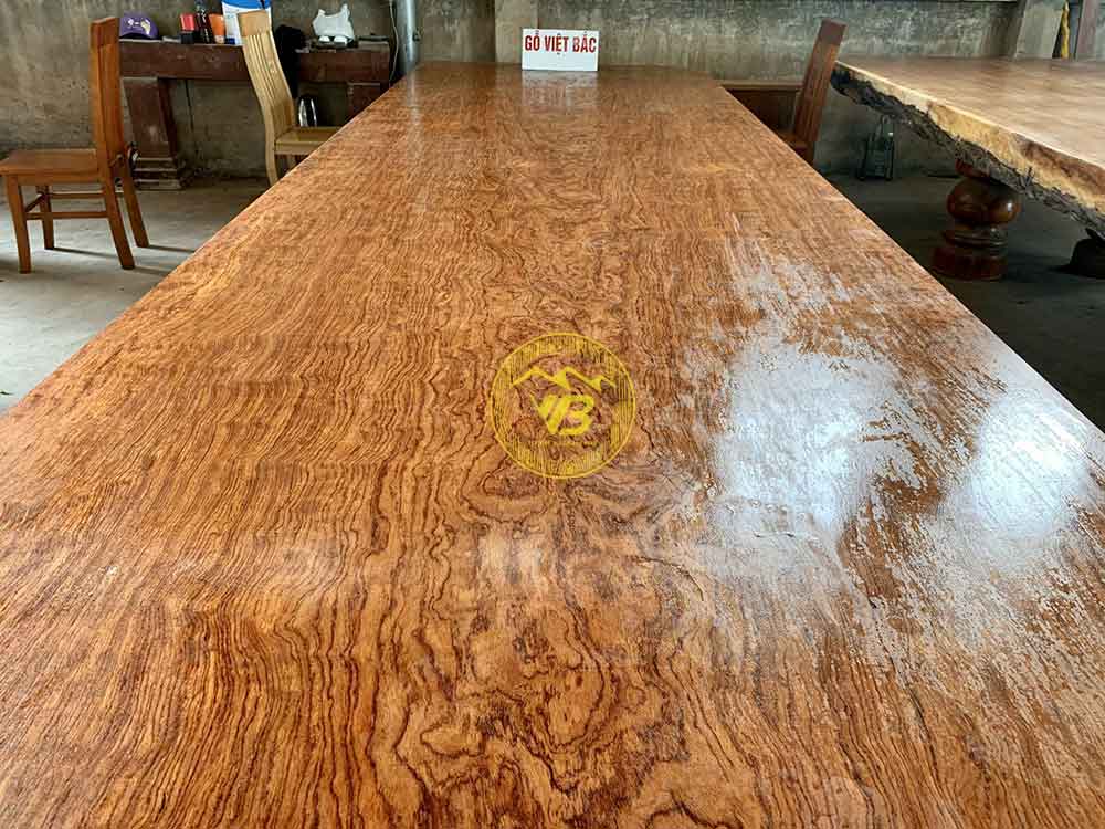 Mặt Bàn Nguyên Khối Gỗ Cẩm Lai BGNK12 3