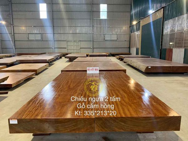 Sập Chiếu Ngựa 2 tấm Gỗ Cẩm Hồng CN23 1