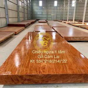 Sập Chiếu Phản 1 Tấm Gỗ Cẩm Lai CN25 1