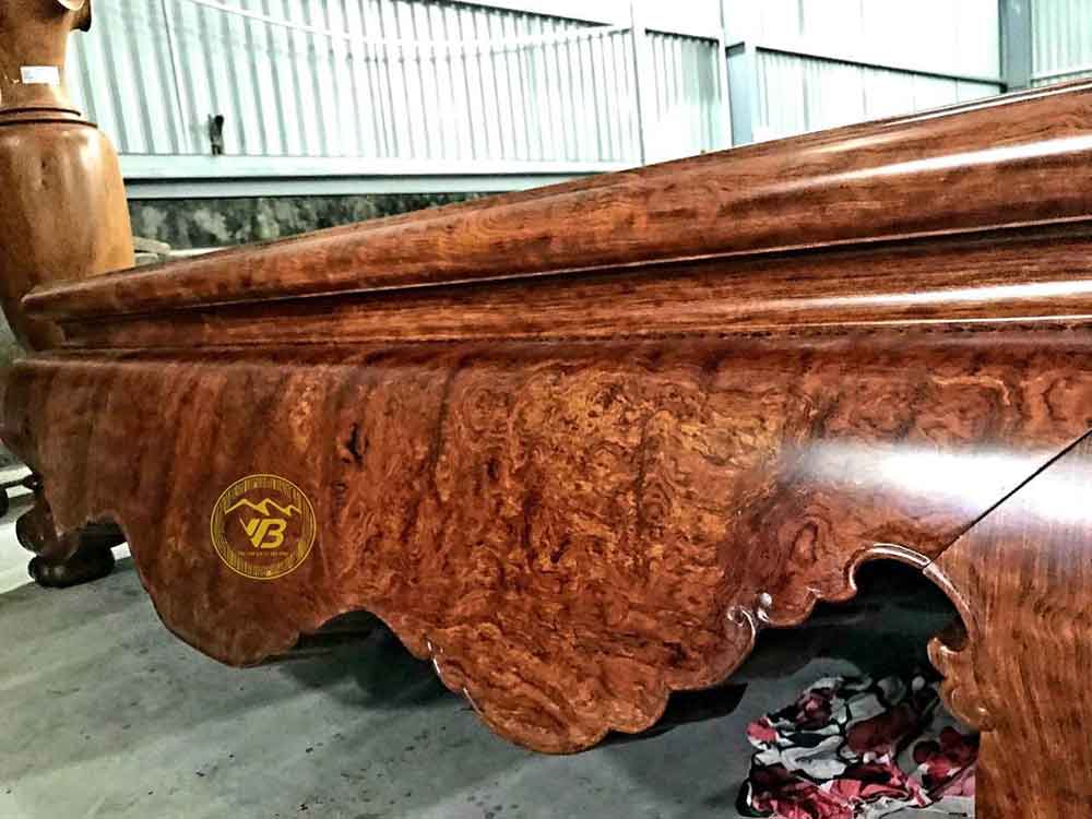 Sập Trơn chân quỳ 1 Lá Vân Chun Siêu VIP SGTC113 3