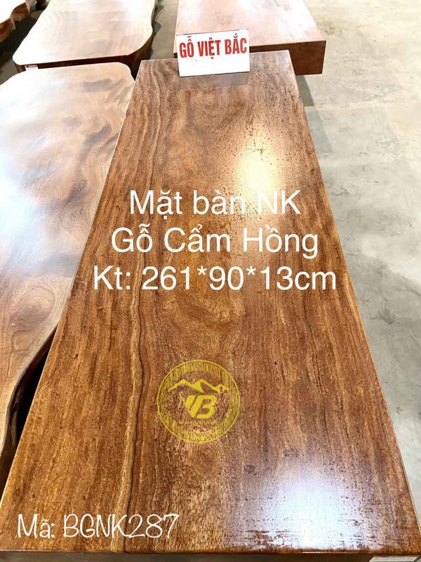 Mặt bàn nguyên khối vuông vắn 100% BGNK20 1