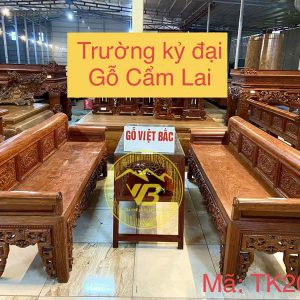 Trường Kỷ Đại Gỗ Cẩm Lai TK207 1