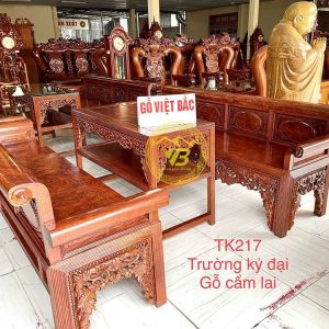 Trường Kỷ Đại Gỗ Cẩm Lai TK217 1