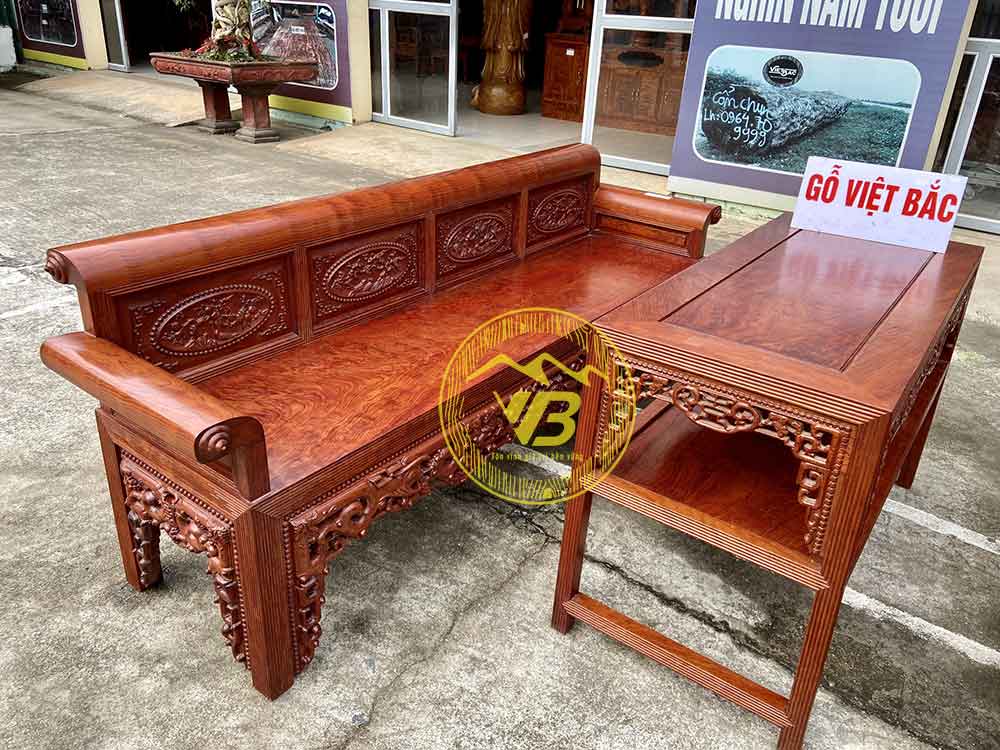 Trường Kỷ Đại Gỗ Cẩm Lai TK208 2