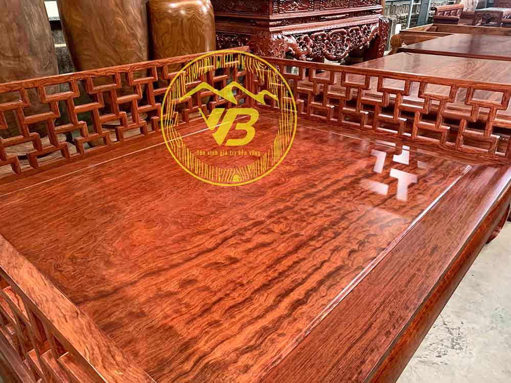 Giường 3 thành (Giường Công tử Bạc Liêu) Gỗ Cẩm Lai GTB253 2