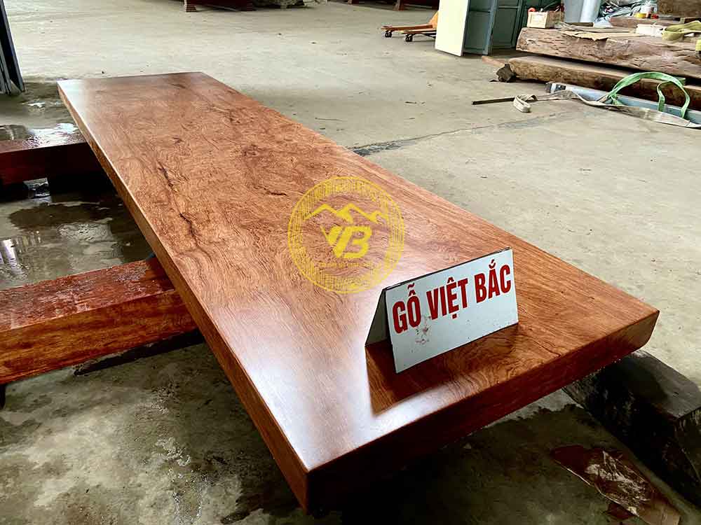 Mặt bàn nguyên khối Gỗ Cẩm Lai BGNK317 3