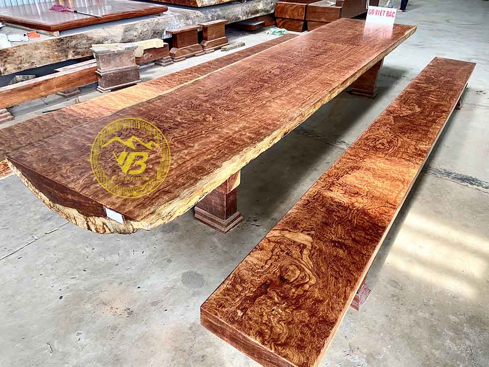 Bộ bàn ghế K3 Nguyên khối gỗ Cẩm Lai BGNK329 2