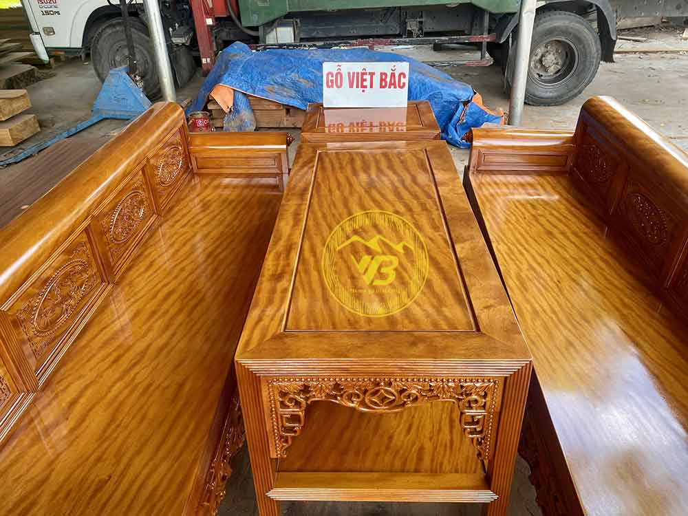 Trường Kỷ Gỗ Cẩm Vàng BGNK1028 2