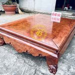 Địa chỉ bán Sập Trơn chân quỳ 1 Lá Vân Chun