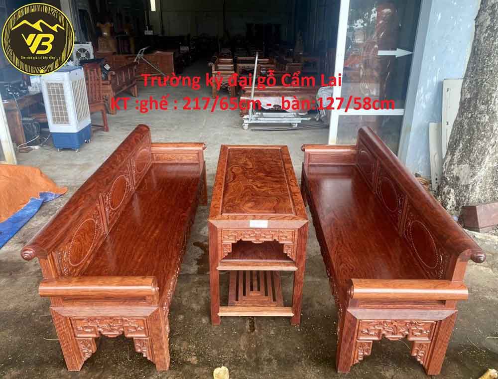 Trường Kỷ Đại Gỗ Cẩm Lai TK130 1