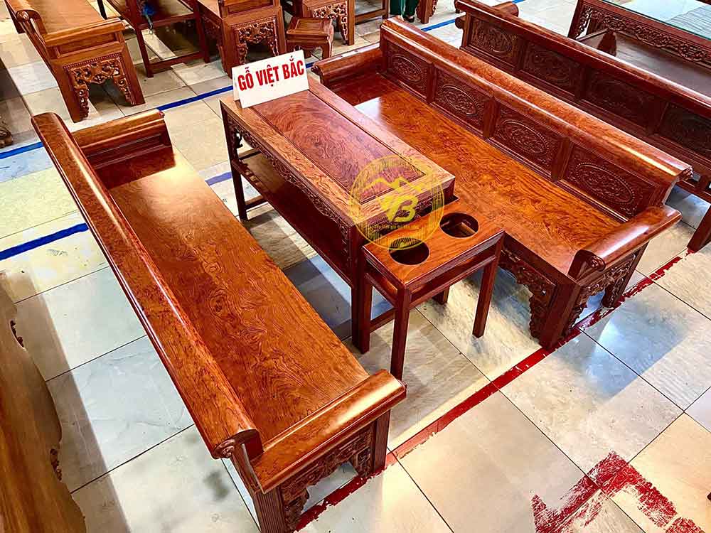 Trường Kỷ Đại Tứ Quý Gỗ Cẩm Lai TK205 2