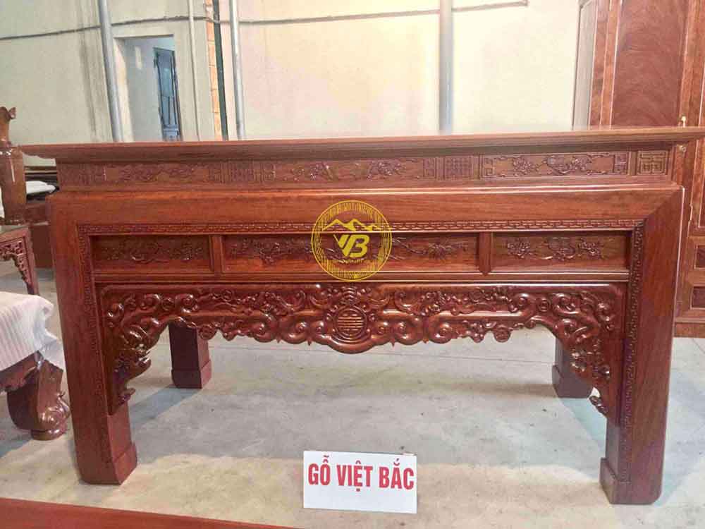 Án gian Ngũ Phúc Gỗ Cẩm Lai ST213 2