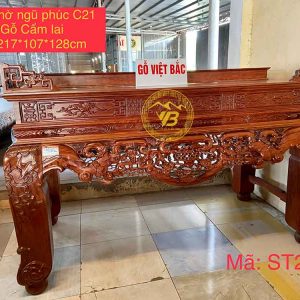 Sập thờ ngũ phúc Gỗ Cẩm Lai ST211 1