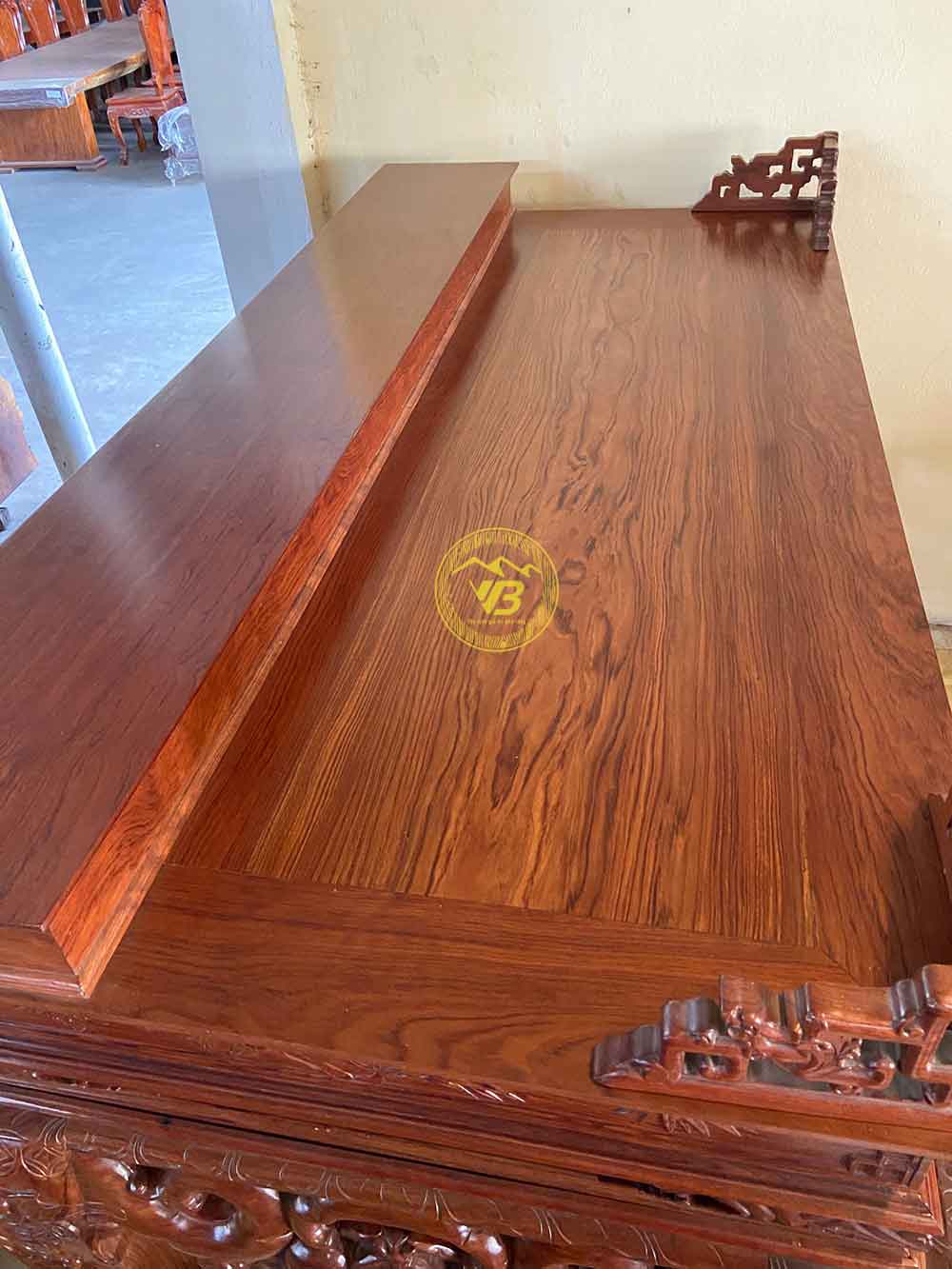 Sập thờ ngũ phúc Gỗ Cẩm Lai ST211 3
