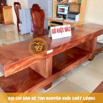 Gỗ Việt Bắc  – Kệ tivi gỗ nguyên khối chất lượng