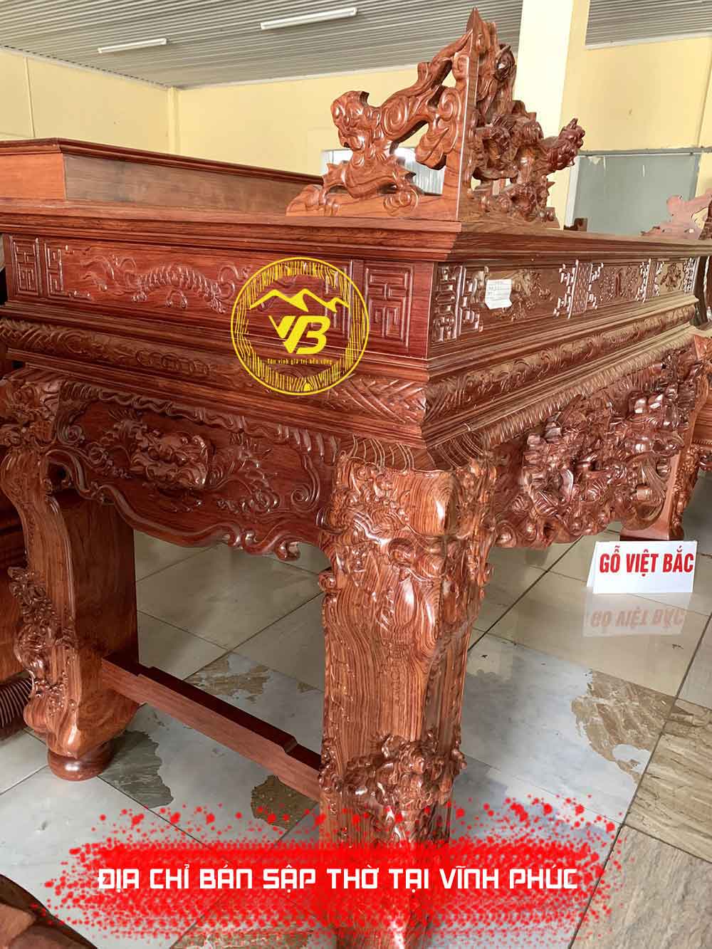 Địa chỉ bán sập thờ đẹp tại Vĩnh Phúc uy tín chất lượng 2