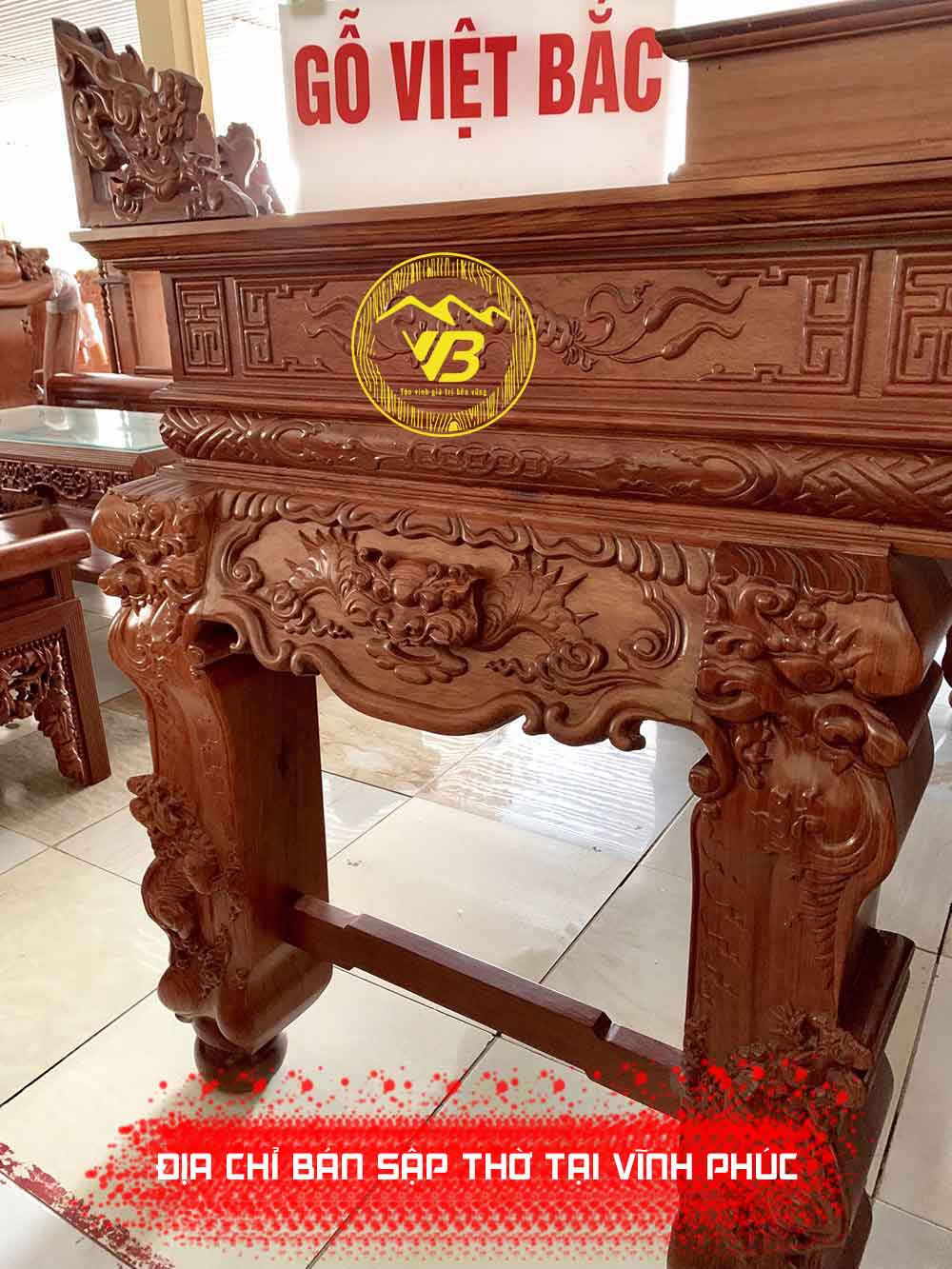 Địa chỉ bán sập thờ đẹp tại Vĩnh Phúc uy tín chất lượng 3
