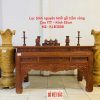 Lục bình nguyên khối gỗ Cẩm vàng KLB3007 1