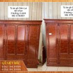Cơ sở bán tủ quần áo gỗ cao cấp tại Phú Thọ