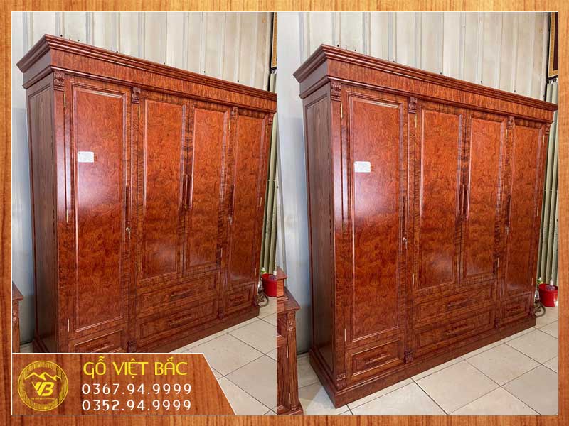 Cơ sở bán tủ quần áo gỗ cao cấp tại Phú Thọ 2