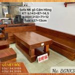 Mẫu bàn ghế nguyên khối hiện đại 2022
