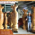 Báo giá lục bình gỗ nguyên khối tại Bắc Ninh